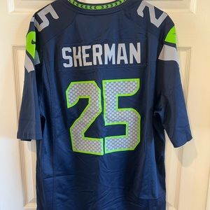 Richard Sherman Seahawks Jersey Nike